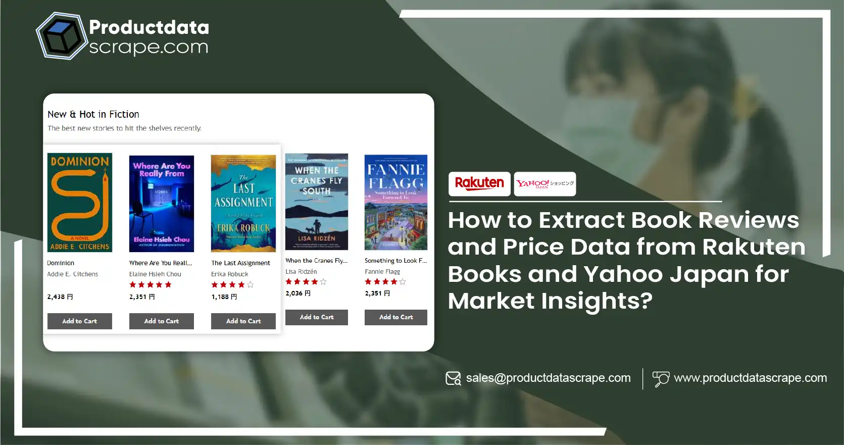 How to Extract Book Reviews and Price Data from Rakuten Books and Yahoo Japan for Market Insights